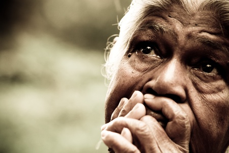 Poor Indian Womanのeditorial素材