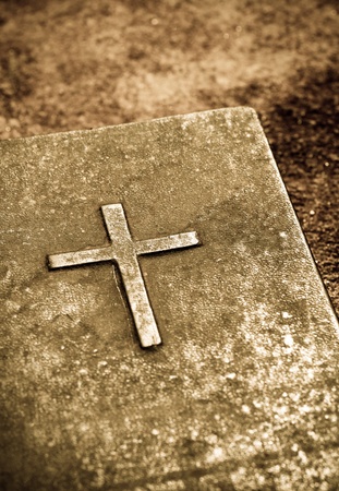 Close up of Holy Bibleの写真素材