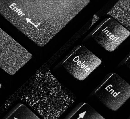 Close up of Computer keys Board keys