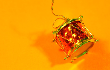 Close up of Christmas decorationsの写真素材