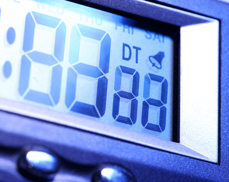 Close up of a Digital timerの写真素材