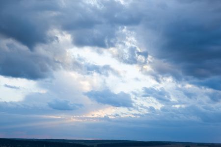 blue skyの写真素材