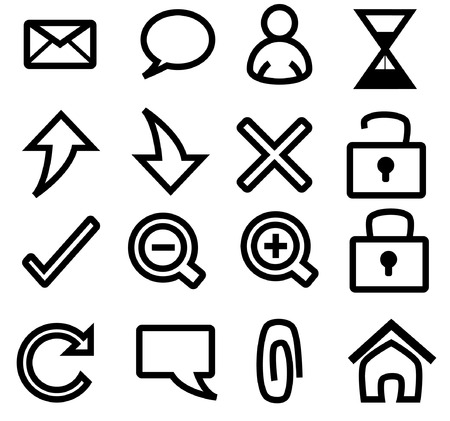web iconのイラスト素材