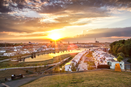 The beautiful view of Phoenix, Dortmundの写真素材