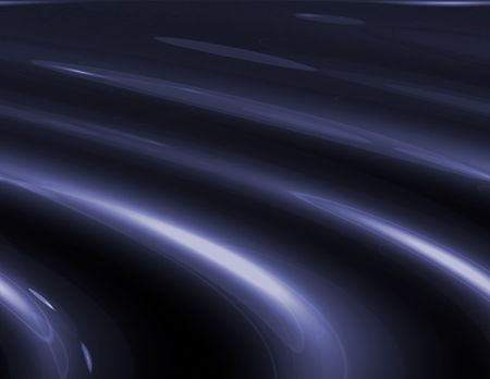 Abstract blue on black backgroundの写真素材