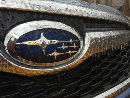 Frozen subaru logoのeditorial素材