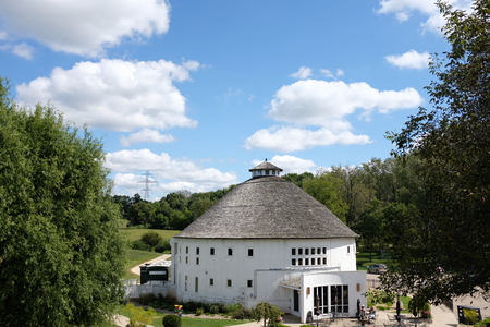 Round Barn winery, Michigan, August 2017のeditorial素材