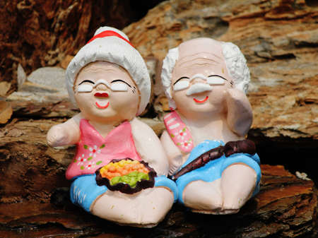 Clay dollの写真素材