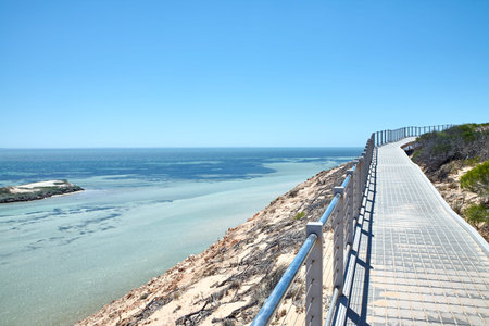 View of the sea off the coast of Western Australia
