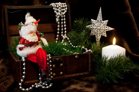 Christmas decorationsの写真素材