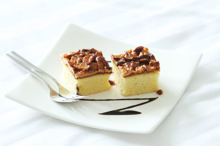 toffee cakeの写真素材