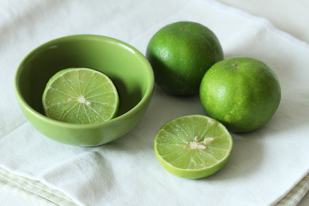 lime citrus fruit の写真素材