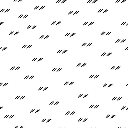 Primitive seamless pattern. Drawn in two sticks on a white background.のイラスト素材