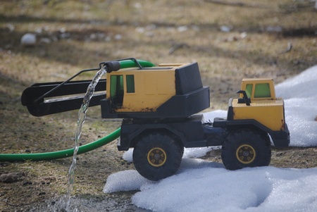 Toy Truckの写真素材