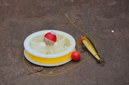 Fishing tackleの写真素材