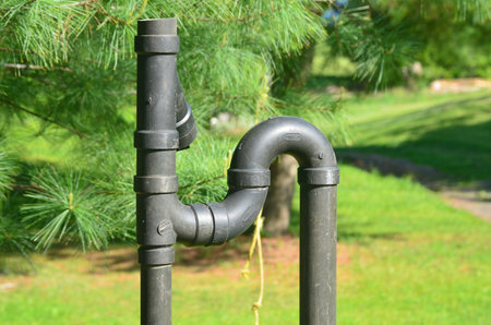 Black drainage pipe