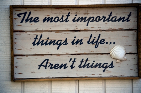 A sign about lifeの写真素材