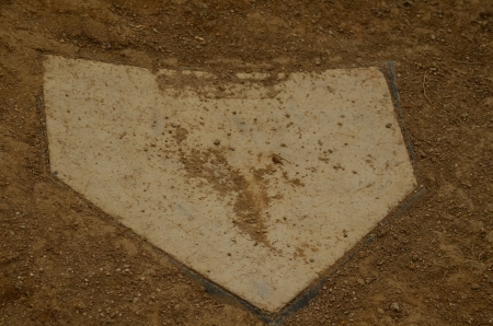 Home plateの写真素材