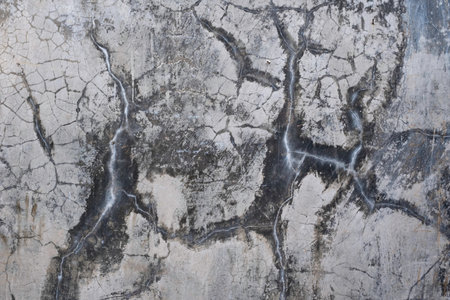Old grungy concrete wall as background or texture