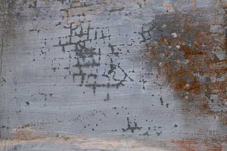 old gray cement wall with dark gray hash marks. Copy space