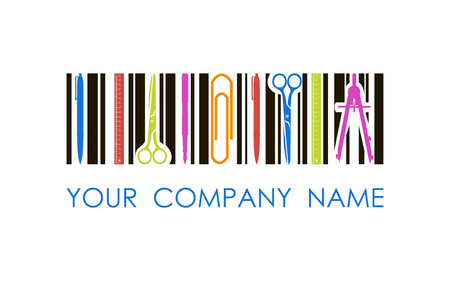 Vector for stationery shop or companyの写真素材