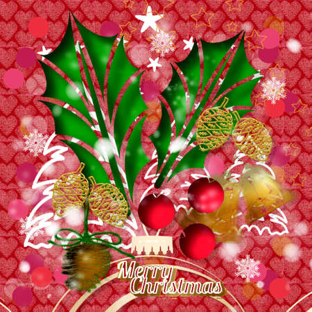 Merry Christmasの写真素材