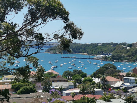 11 November 2023 - Sydney, Australia: Editorial image of Balmoral Hunters Bayのeditorial素材