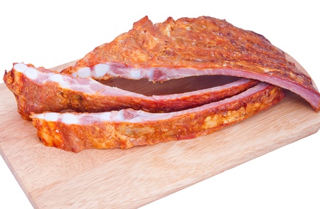 smoked  meatの写真素材