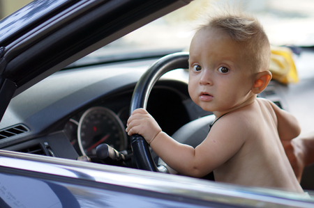 A little driverの写真素材