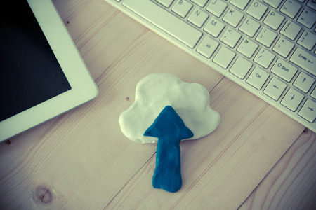 cloud storage conceptの写真素材