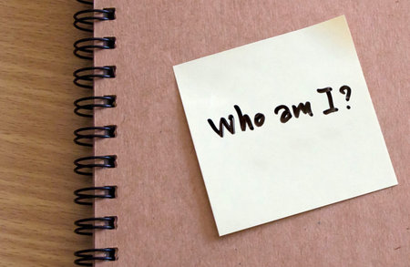 Who am I question , self awareness concept