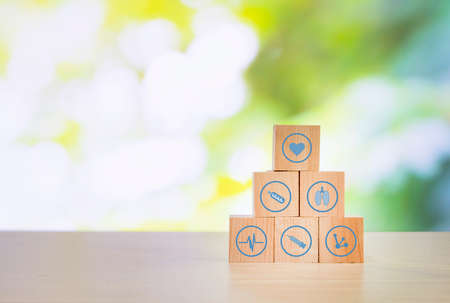 Medical insurance policy , planning for healthcare coverageの写真素材