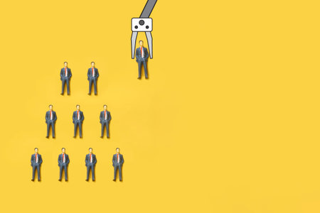 Team Building, Human Resource Management and Recruitment and Job Hiring concept