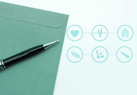 medical examination and healthcare check up planningの写真素材