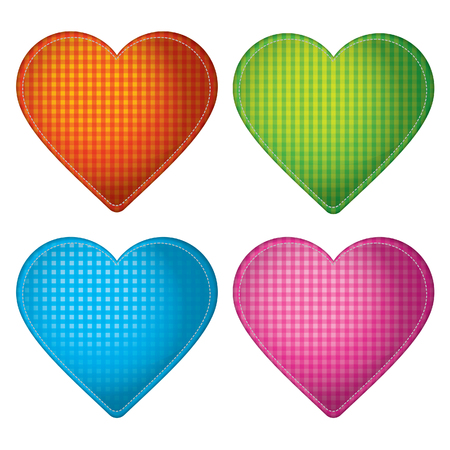 Cloth Heart Illustrationのイラスト素材