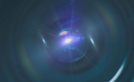 Close-up view on the foto camera lensの写真素材