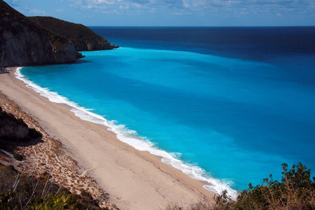 Nude beach on Lefkas