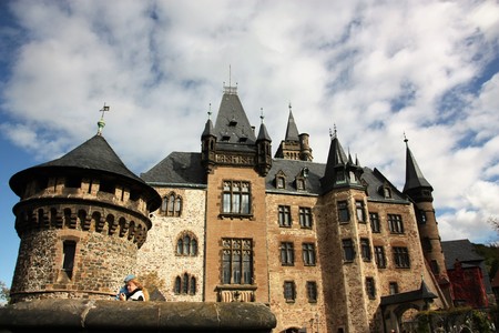 Castle view in Germanyのeditorial素材