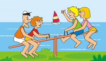 seesawのイラスト素材