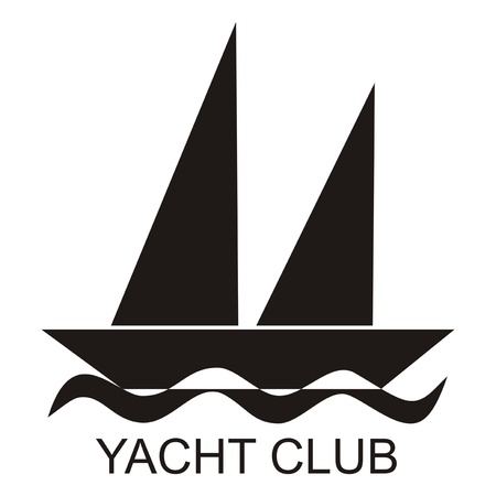 yacht clubのイラスト素材