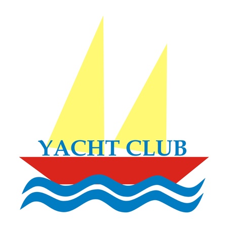 yacht clubのイラスト素材