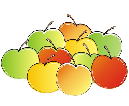 applesのイラスト素材