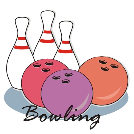 bowlingのイラスト素材