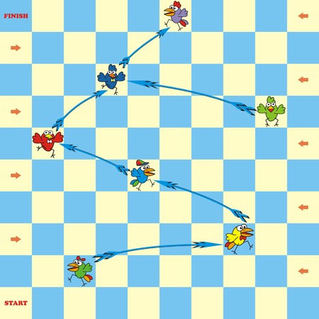 game-birds illustration のイラスト素材