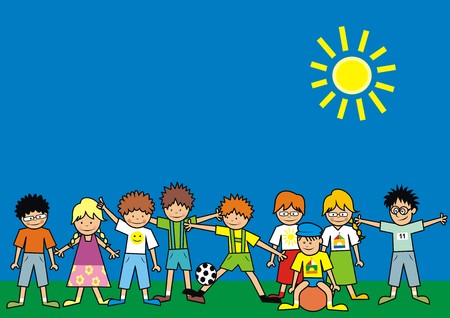 children - dressのイラスト素材