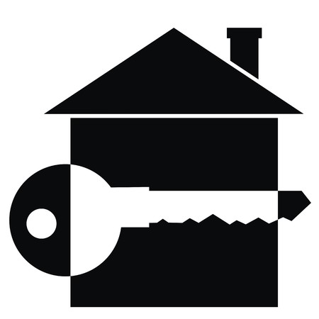House and keyのイラスト素材