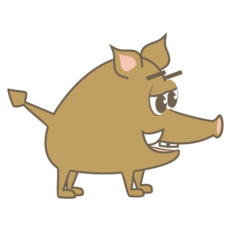 Wild Boarのイラスト素材