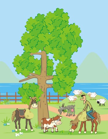 farmのイラスト素材