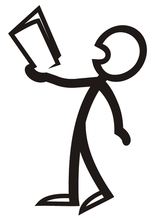 Opera singer, vector icon, black silhouette of manのイラスト素材
