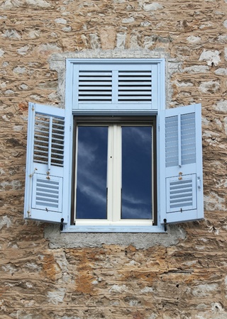 	Blue window.の写真素材